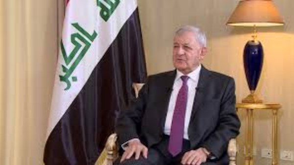 الرئيس العراقي يؤكد استمرار جهود نزع السلاح لتعزيز الأمن والاستقرار في المنطقة