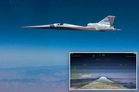اخترقت طائرة “ابن الكونكورد” X-59 التابعة لناسا حاجز الصوت للتو
