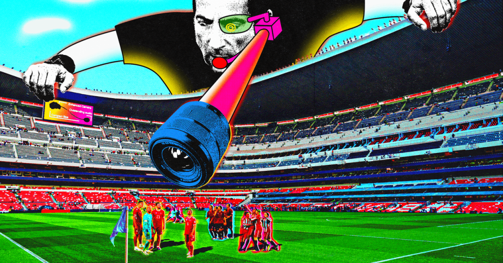 في كأس العالم هذه، يمكنك مشاهدة المباراة من وجهة نظر الحكم