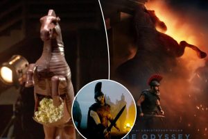 دلو الفشار من حصان طروادة “The Odyssey” يثير تعليقات مضحكة من المعجبين