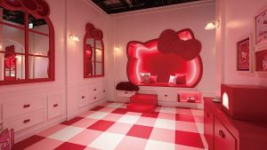 يسمح “فندق” Hello Kitty الجديد في طوكيو للضيوف بتسجيل الوصول وليس الإقامة