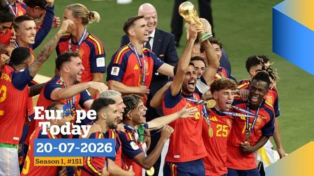 أوروبا اليوم: إسبانيا تتوج بطلة لكأس العالم مع استمرار الضربات الأمريكية في إيران