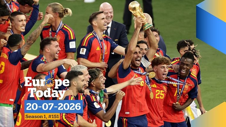 أوروبا اليوم: إسبانيا تتوج بطلة لكأس العالم مع استمرار الضربات الأمريكية في إيران