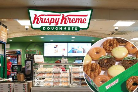 تتعاون شركة Krispy Kreme مع Girl Scout Cookies في تعاون رائع على شكل كعكة دونات