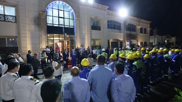 وزير النقل من دمياط: أطقم القاطرات حققت ملحمة بطولية وأنهت أزمة سفينتي التغويز والتخزين باحترافية