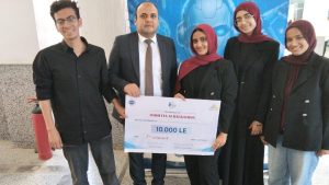 المركز الأول لـ “حاسبات ومعلومات جامعة دمنهور” في هاكثون الذكاء الاصطناعي بدمياط