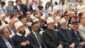 مفتي الجمهورية يشهد إعلان البيان الختامي للمؤتمر الدولي بسمرقند عن الحضارة الإسلامية