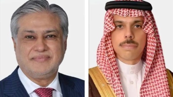 دعم الوساطة وعودة المحادثات بين أمريكا وإيران.. تفاصيل مباحثات وزيرا خارجية السعودية وباكستان