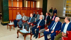 نائب رئيس الوزراء يزور شركة الغزل والنسيج بالمحلة لمتابعة تطورات الصناعة