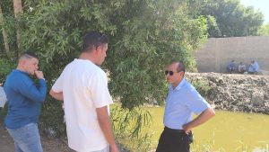 صياد متخصص وحفار..بدء البحث عن تمساح مصرف الجنينة بشبرامنت في الجيزة