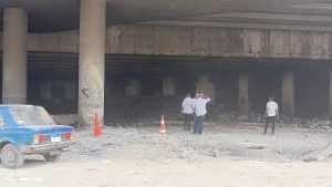 4500 طن.. رفع مخلفات الهدم والقمامة بنفق المنشية وفتح الطريق أمام الحركة المرورية في الهرم