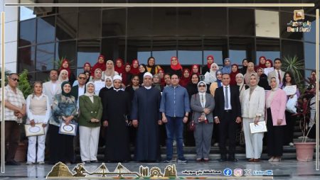 ختام فعاليات البرنامج التدريبي وعي ومسؤولية ببني سويف