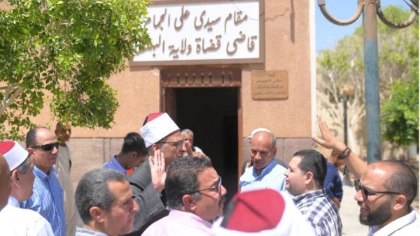 لجنة تزور منطقة آثار البهنسا بالمنيا لبحث خطة تطويرها ووضعها على خريطة السياحة العالمية