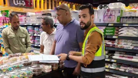 ضبط 261 مخالفة تموينية خلال حملات رقابية مكثفة بالمنيا