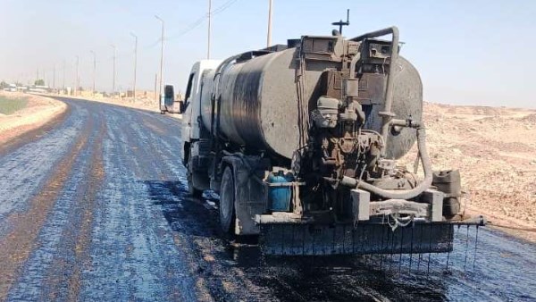 محافظ أسوان يكلف باستكمال رفع كفاءة الطريق الدائرى بلانة / كلابشة بمسافة 2 كم