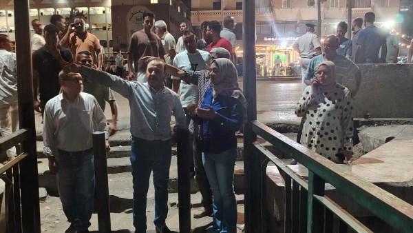 تمشيط ترعة الإسماعيلية للتحقق من فيديو متداول يزعم ظهور تمساح.. صور