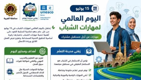 من زفتى تبدأ الحكاية.. مدينة التعلّم تُحوّل مهارات الشباب إلى قوة تصنع المستقبل