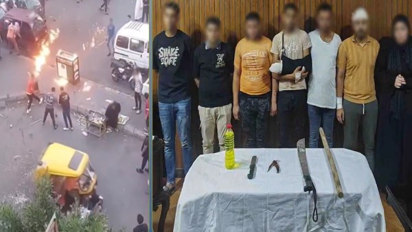 بسبب معاكسة سيدة.. مشاجرة بالأسلحة البيضاء والزجاجات المشتعلة بالإسكندرية