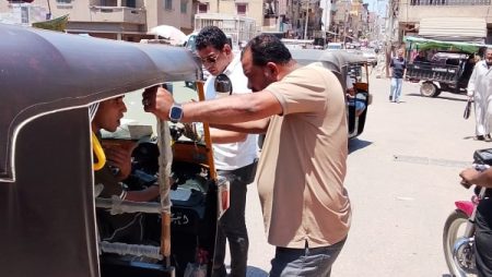 محافظ الدقهلية يتابع حملة للتصدي لأجهزة الصوت والتلوث السمعي بمدينة بلقاس