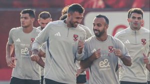 أفشة بعد إعلان رحيل تريزيجيه عن الأهلي: هتوحشني جدا يا أخويا
