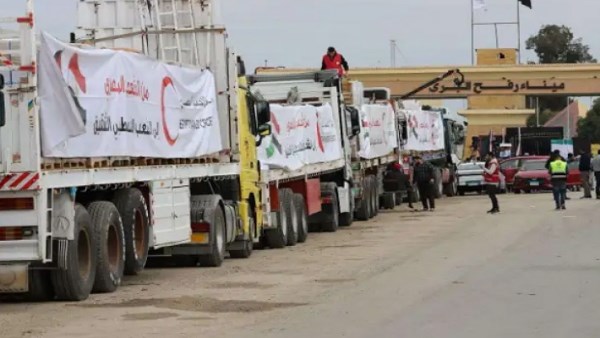 مصر تواصل تقديم المساعدات الإنسانية لدعم الأشقاء الفلسطينيين في قطاع غزة