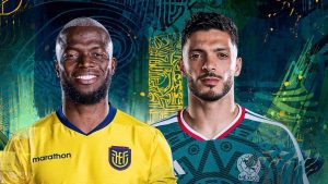 تأجيل انطلاق مباراة المكسيك والإكوادور بالمونديال بسبب سوء الطقس..وخيمينيز وفالنسيا يقودان التشكيل