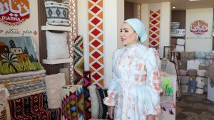 السيدة انتصار السيسى تعرب عن سعادتها بلقاء السيدة الأولى لجمهورية الجبل الأسود