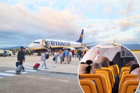 اختراق سهل لتجنب اختيار المقعد الأوسط على Ryanair