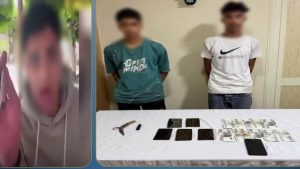 «سيجارة كيف في إيده».. القبض على عاطل بحوزته حشيش وسلاح أبيض بمدينة بدر