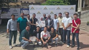 طلاب جامعة المنوفية يحصدون المركز الأول في مسابقة «Innovative Bridge Competition IBC 2026»