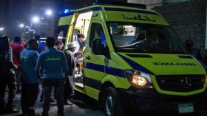 بالأسماء .. تفاصيل مصرع شخصين واصابة 14 في حادث تصادم بالمنيا