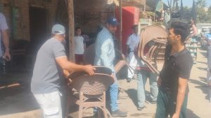 قنا.. تحرير 458 محضراً في حملة موسعة لضبط الإشغالات بأبوتشت