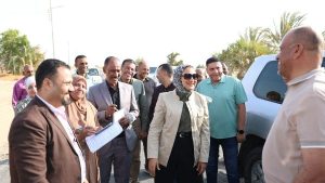 أخبار الوادي الجديد| المحافظ تتابع أعمال إنشاء مبنى الحماية المدنية بدرب الأربعين.. وتتفقد مجمع الكهرباء