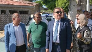 محافظ بورسعيد يوجه بسرعة الانتهاء من أعمال تطوير شارع الجامعة وإنشاء ساحة انتظار