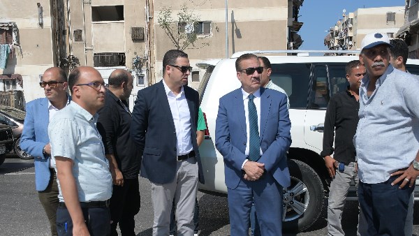 محافظ بورسعيد يتفقد قطعة أرض فضاء بحي الزهور  لبحث سبل استغلالها