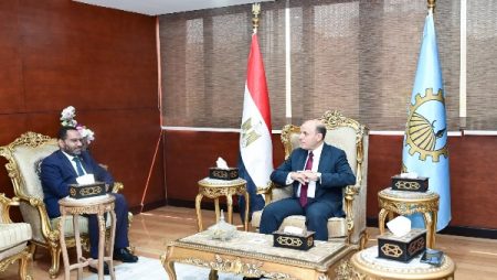 محافظ الغربية يبحث مع مساعد وزير الصحة جهود الارتقاء بالخدمات الطبية