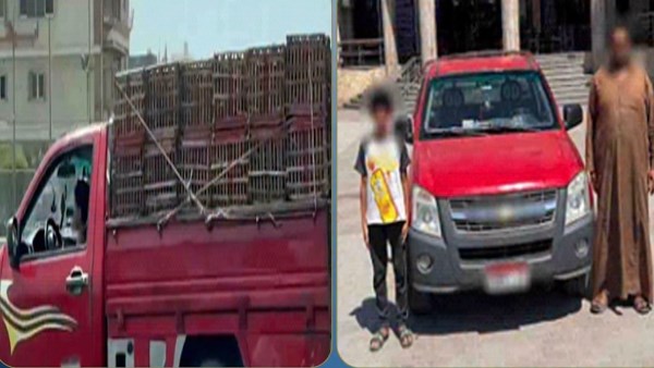 القبض على طفل قاد سيارة نقل بالغربية