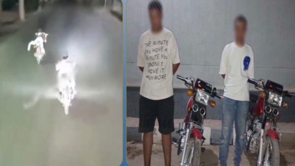 عرضا حياة المواطنين للخطر.. القبض على قائدى دراجتين ناريتين بالغربية