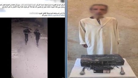 عامل خردة يسرق راديو وميكروفون من مسجد بالقليوبية