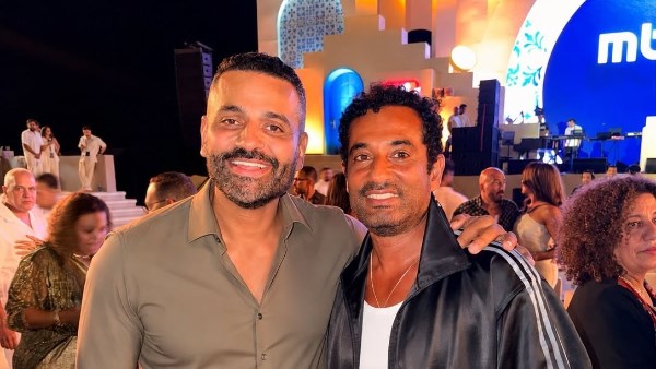 بعد «إفراج».. عمر السعيد يلتقي عمرو سعد مجددًا في حفل بالساحل الشمالي