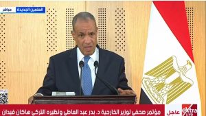 وزير الخارجية: هناك رؤية مصرية واضحة تتعلق بضرورة بناء نظام أو هيكل للأمن الإقليمي