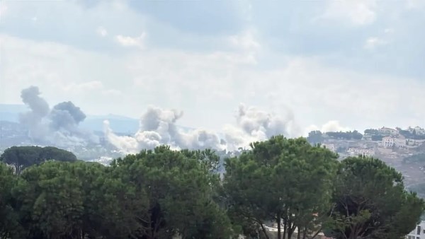 غارات إسرائيلية على النبطية الفوقا بجنوبي لبنان