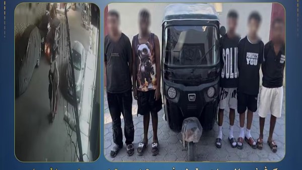 مشهد مروع.. 5 عاطلين يلقون زجاجة مشتعلة أسفل سيارة بالإسكندرية| تفاصيل