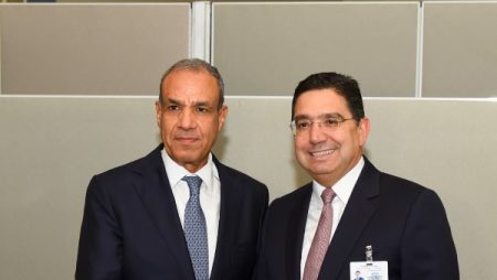 بحثا مستجدات القضية الفلسطينية.. وزير الخارجية يلتقي نظيره المغربي على هامش أعمال الجمعية العامة للأمم المتحدة