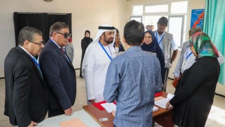 الانتخابات المغربية.. وفد البرلمان العربي يتفقد عددا من مراكز الاقتراع بالرباط