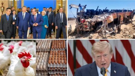 أخبار التوك شو| محافظ جنوب سيناء: 22 وفاة و28 إصابة في حادث أتوبيس طريق دهب – نويبع.. قبل عودة المدارس.. شعبة الدواجن تكشف عن مفاجأة بشأن أسعار الفراخ والبيض