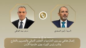 وزير الخارجية يقدم التعازى لنظيره الأردني في ضحايا حادث انقلاب حافلة الركاب بجنوب سيناء