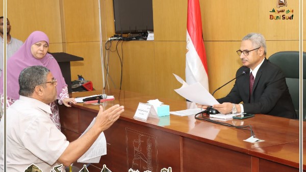 محافظ بني سويف يوجه برعاية اجتماعية لحالة من الفئات الأكثر احتياجا