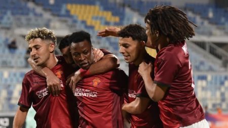 سيراميكا كليوباترا يضيف الهدف الثاني في شباك مودرن سبورت بالدوري