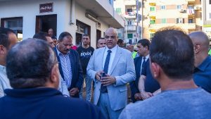 محافظ الإسكندرية يتفقد جراج تشغيل وصيانة أتوبيسات هيئة النقل العام